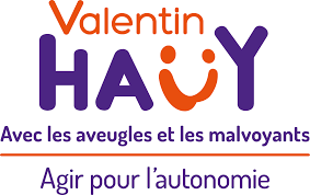 Logo de Association Valentin HAÜY au service des aveugles et des malvoyants - Siège à PARIS 7