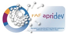 Logo de FAF Association pour la PRomotion et l'Insertion des Déficients Visuels Rhône-Alpes à LYON 69002