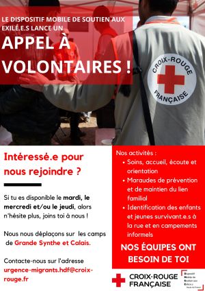 Photo de Croix-Rouge française - Dispositif Mobile de Soutien aux Exilé·e·s à LILLE