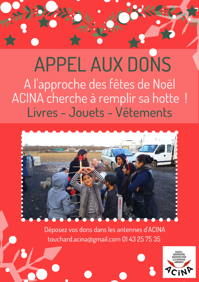 Appel à la solidarité : collecte de cadeaux de Noël pour les enfants des bidonvilles ! Tous 