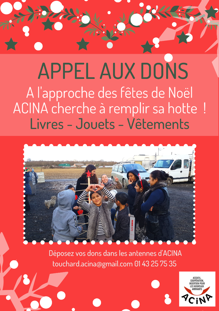 Appel à la solidarité : collecte de cadeaux de Noël pour les enfants des bidonvilles !