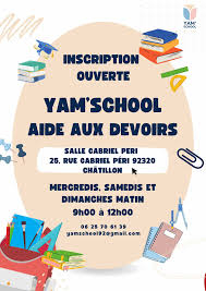 Photo de Yam'School à CHATILLON