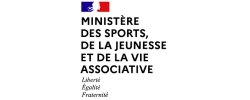 Logo du Ministère de la Jeunesse, des Sports et de la Vie Associative