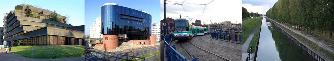 Photos de villes en Seine-Saint-Denis : Bobigny, Saint-Denis